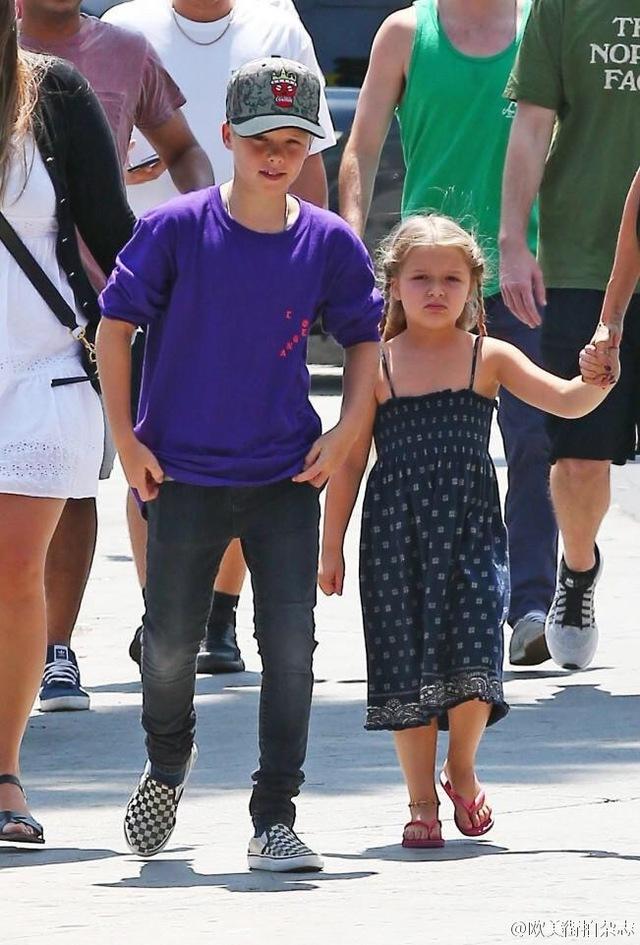 貝克漢女兒從小被笑「胖得像一顆球」，6歲的她「長大變長髮公主」甜美近照打臉酸民！