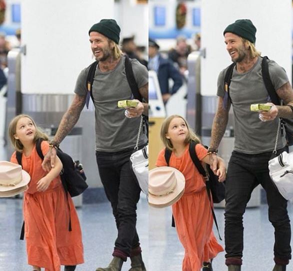 貝克漢女兒從小被笑「胖得像一顆球」，6歲的她「長大變長髮公主」甜美近照打臉酸民！