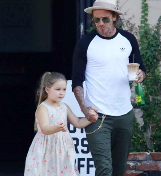 貝克漢女兒從小被笑「胖得像一顆球」，6歲的她「長大變長髮公主」甜美近照打臉酸民！