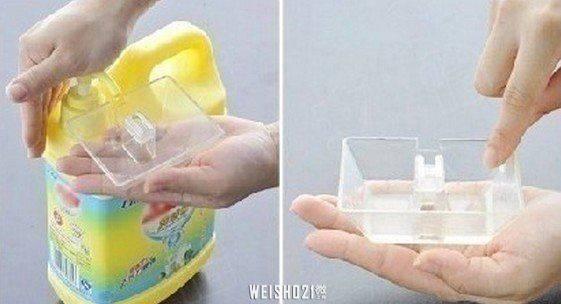 「塑膠菜籃」縫隙污垢難清潔？清水中加「一物」泡一泡，快速變乾凈！