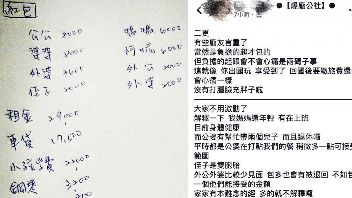 媳婦感嘆「過年支出16萬」煩惱到失眠　網友看到「包給公婆、媽媽的金額」嘆：替妳媽感到難過