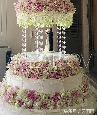 富二代花了「500萬做結婚蛋糕」，被眾人罵奢侈！但蛋糕一推出來，全場被「美到目瞪口呆」！