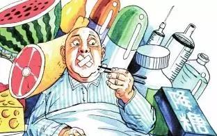 「生什麼病  忌什麼口」留著一張養生表，不用問醫生