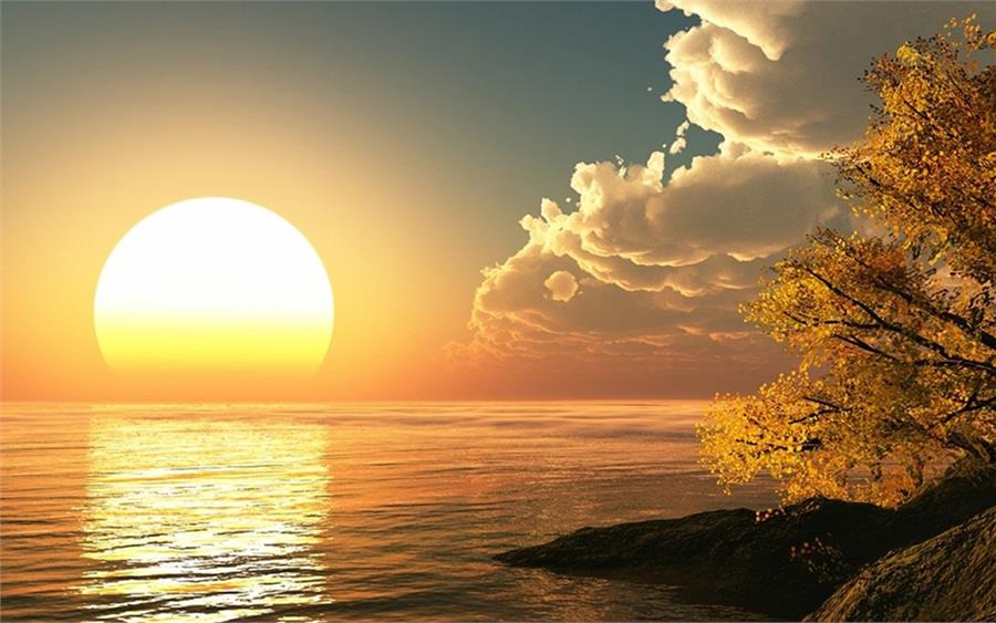 【心理測驗】四張夕陽圖選一張最淒美的，測出你這輩子是什麼命！