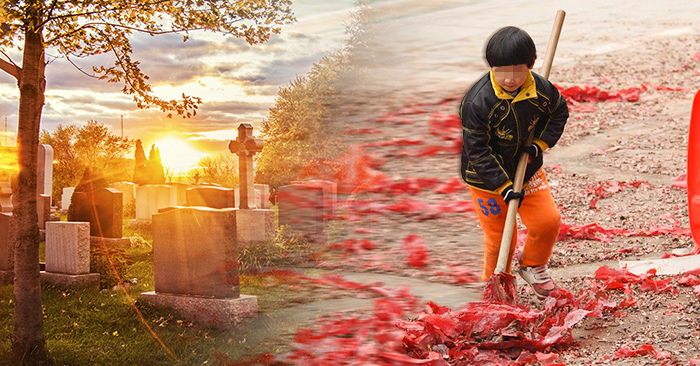 他每年清明祭祖就順手整理「隔壁無名墳」被笑傻，未料此舉卻讓他在幾年後一夜暴富！