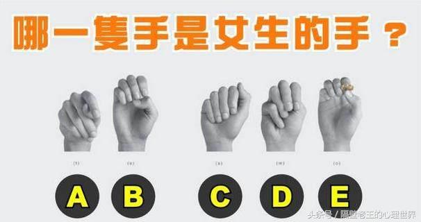 【心理測驗】你認為哪隻手是女生的手？測出你的性格，看看你有沒有富貴命！