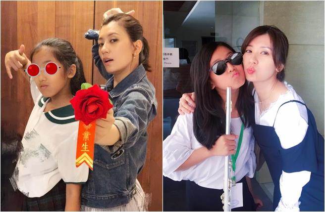 賈靜雯終於公開「梧桐妹正面照」不甩前夫協議！媽媽基因超強「跟咘咘根本是雙胞胎」