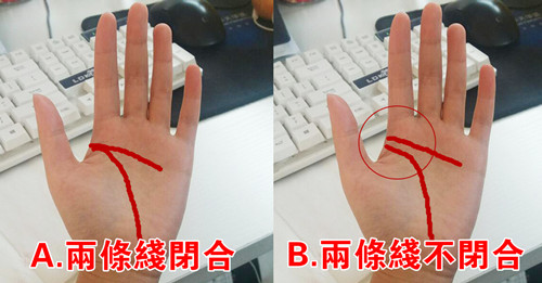 伸出你的手，手上這兩條線，預示你有多好命！不信你測測！