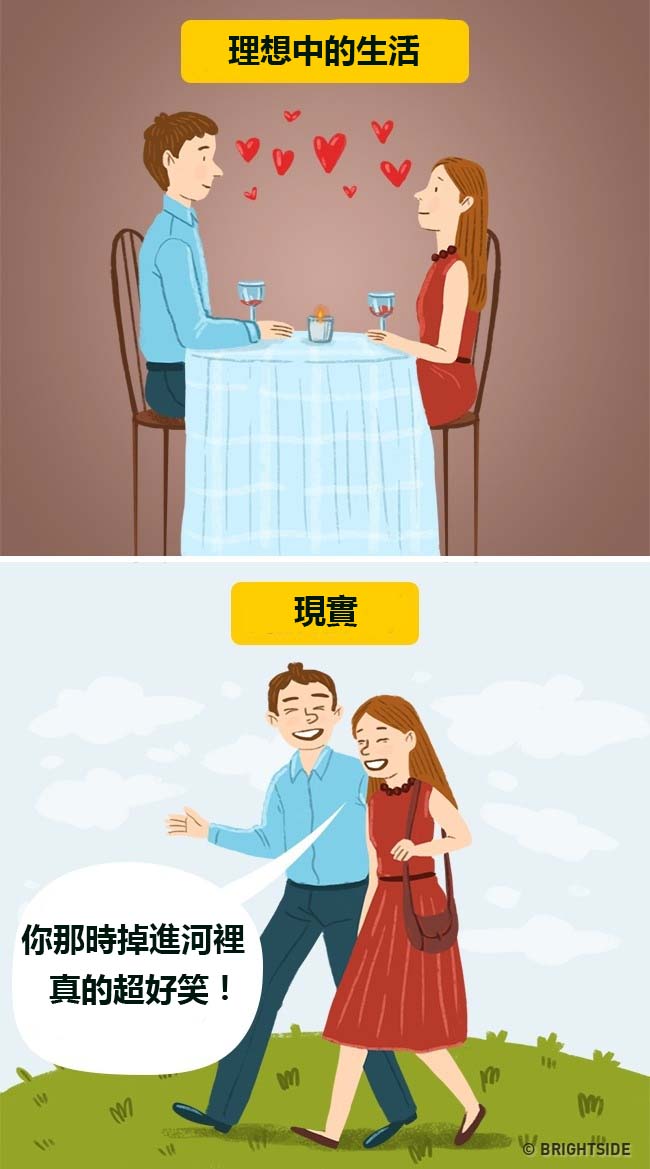 6個情侶最容易誤會的「理想VS現實」迷思！#3「從不吵架的情侶」反而更容易分手！