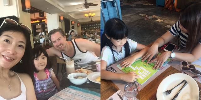 黃嘉千「7歲混血女兒」近照迷倒粉絲!被封為「沒有公主病的公主」私下與爸爸超甜