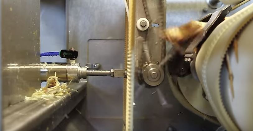 蟹肉這樣來的！機器自動化「快手剝蟹殼」超火速，網友狂流口水：「蟹黃炸出來了！」