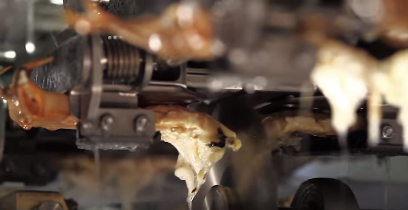 蟹肉這樣來的！機器自動化「快手剝蟹殼」超火速，網友狂流口水：「蟹黃炸出來了！」