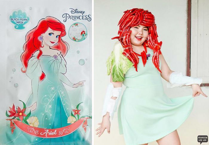 泰國網紅「超低成本Cosplay」爆紅全球！只用青菜＋鍋子「完美變身范冰冰」讓網友跪了