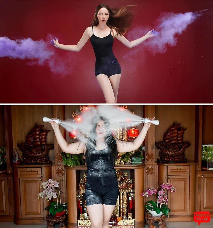 泰國網紅「超低成本Cosplay」爆紅全球！只用青菜＋鍋子「完美變身范冰冰」讓網友跪了