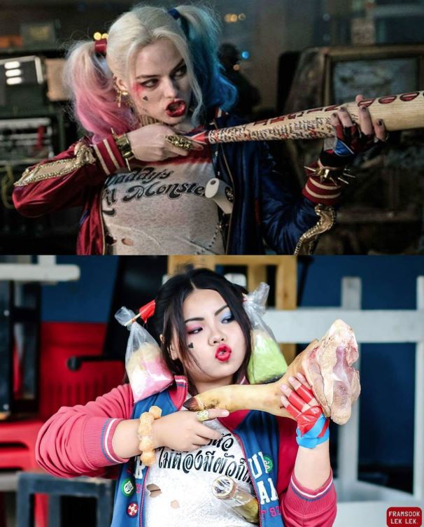 泰國網紅「超低成本Cosplay」爆紅全球！只用青菜＋鍋子「完美變身范冰冰」讓網友跪了