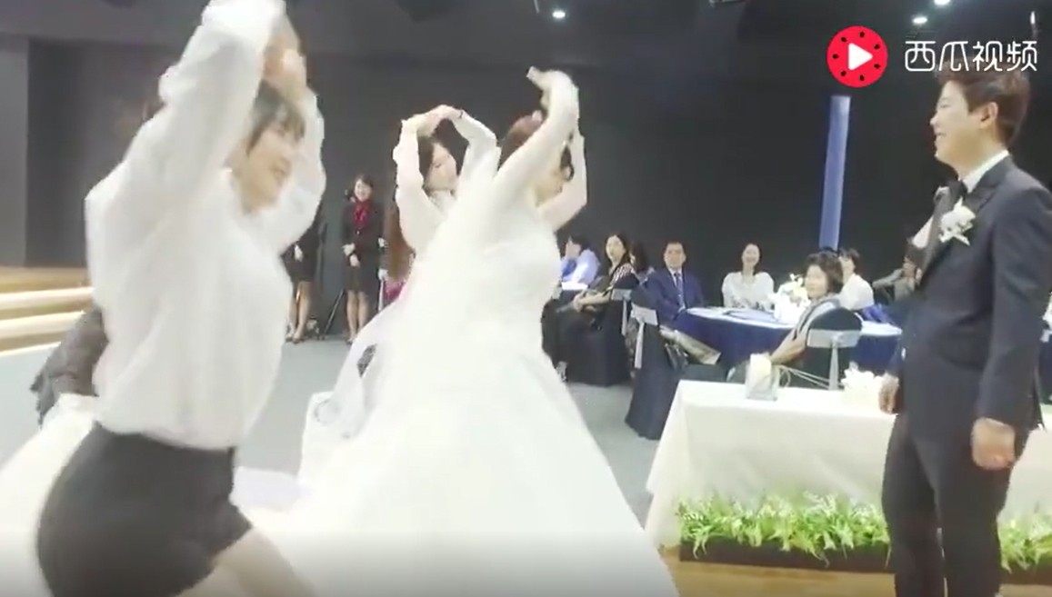地表最嗨電音婚禮！超動感新娘「大秀舞技」　下秒放出大絕招全場熱血沸騰 