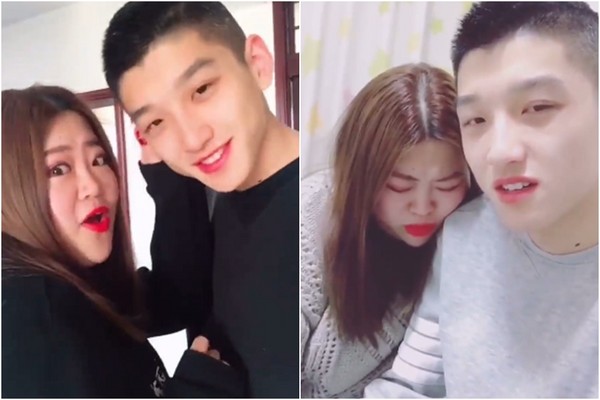 帥氣鮮肉甜曬「百公斤肥女友」被酸爆！他貼出2年前女友甜美瘦照    霸氣喊：我養胖的