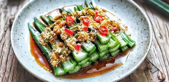 ​秋葵的19種做法「比吃肉還美」做法一樣簡單，健康營養孩子更聰明