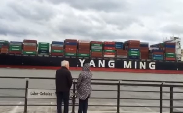 眼眶紅了！台灣貨輪抵達德國港口「響起中華民國國歌」　業者感動透露：「全球罕見」