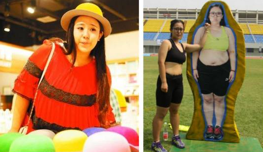 她被封「中國最美女胖子」爆紅!被男友嫌棄分手 高強度訓練「3個月狂鏟40KG」華麗現身正翻