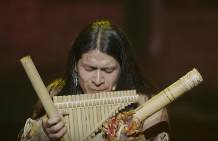 來自印地安的天籟！排蕭大師演奏神曲「好聽到全場屏住呼吸」　網重播好幾遍：「心靈被洗滌了」