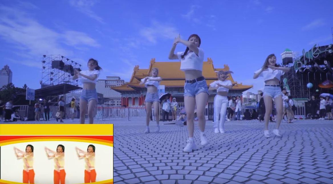 超強女舞團神還原「10首S.H.E經典舞曲」　街頭快閃「萬人感動淚推」：17年的青春歲月啊❤