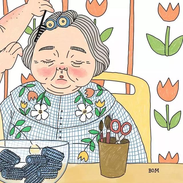 愛情的插畫：即使80歲了你就是我「最熱愛的全世界」，在溫柔的日常中擁有彼此