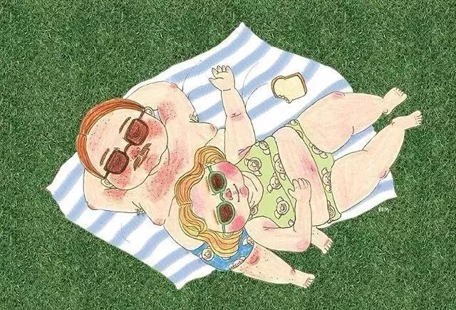 愛情的插畫：即使80歲了你就是我「最熱愛的全世界」，在溫柔的日常中擁有彼此