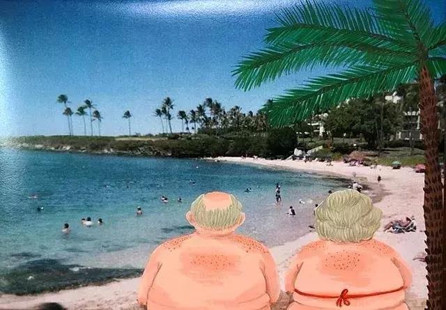 愛情的插畫：即使80歲了你就是我「最熱愛的全世界」，在溫柔的日常中擁有彼此