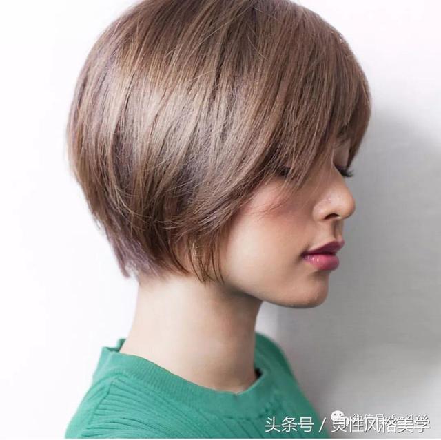 最修飾頭型的短髮30款，越剪越美，不得不去愛