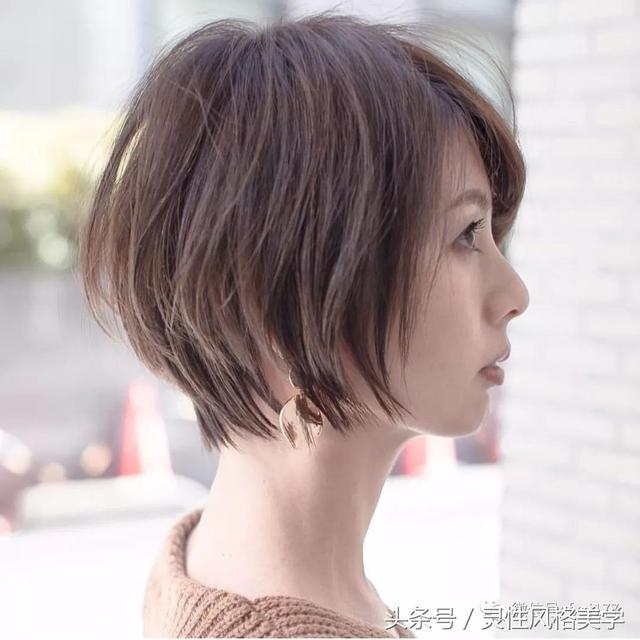最修飾頭型的短髮30款，越剪越美，不得不去愛