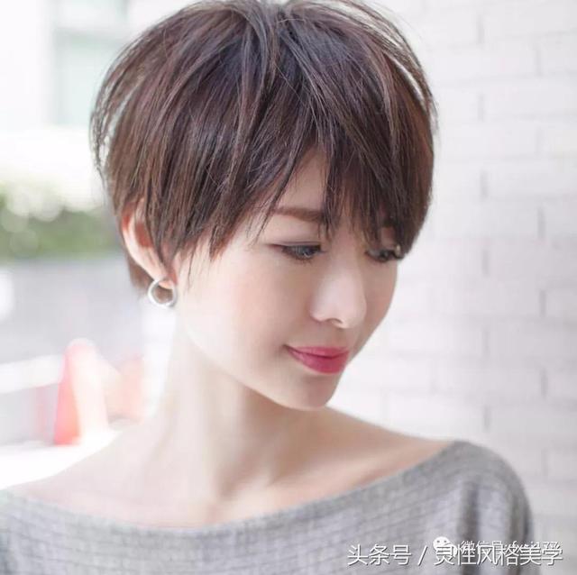 最修飾頭型的短髮30款，越剪越美，不得不去愛