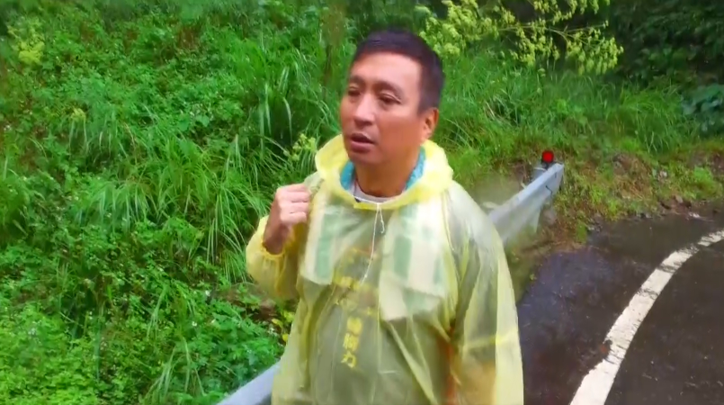 首位藝人徒步橫跨北橫！王中平挑戰「5天走107公里」  颱風接近也不退縮大聲放話：沒走完退出演藝圈