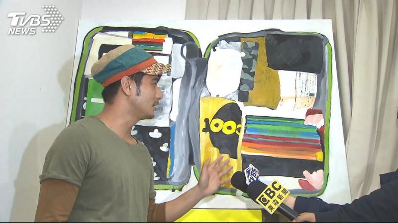 郭彥甫畫進羅浮宮「幕後功臣是老婆」　常搞失蹤「啃老本4年」淚謝妻：她撐起這個家