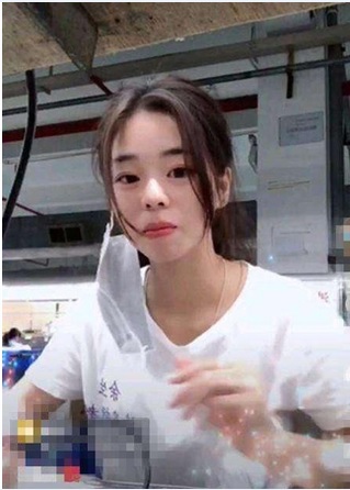 只露半張臉爆紅！最美打工妹拗不過大家「首度摘下口罩」　網友直呼：「跟我想像得不一樣」