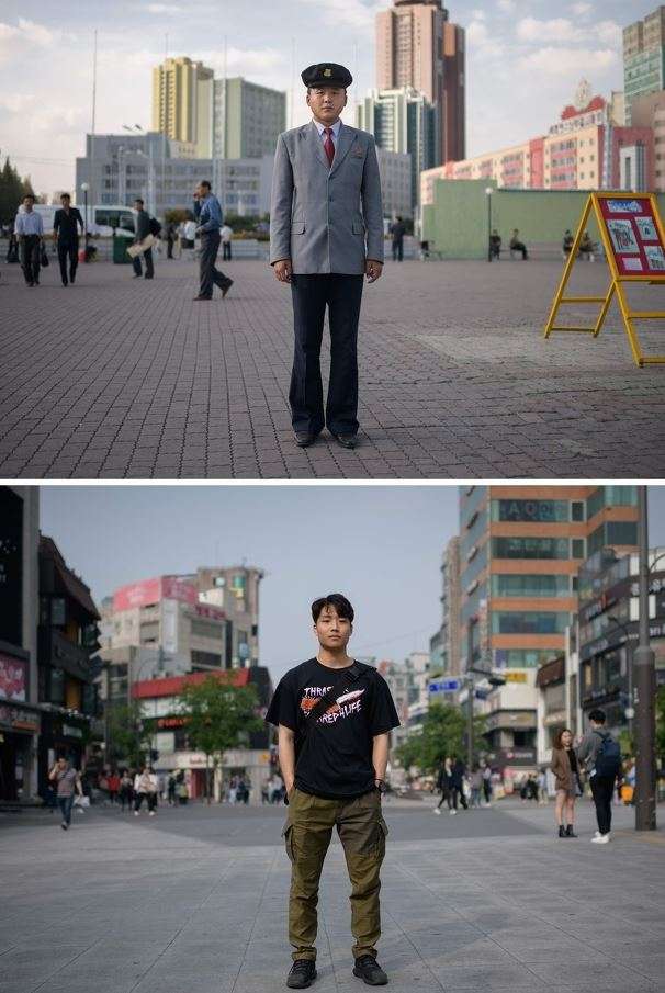 10張看完秒懂「南北韓差在哪」的震撼服裝對比！最後一張「北韓救生員」網驚：人命不值錢？
