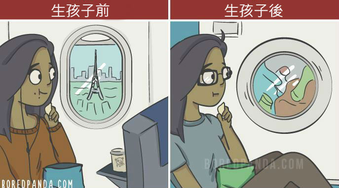 19張「當爸媽前vs.當爸媽後」巨大差別插畫!禮拜一到了「崩潰老爸解脫反應」天下父母超有感