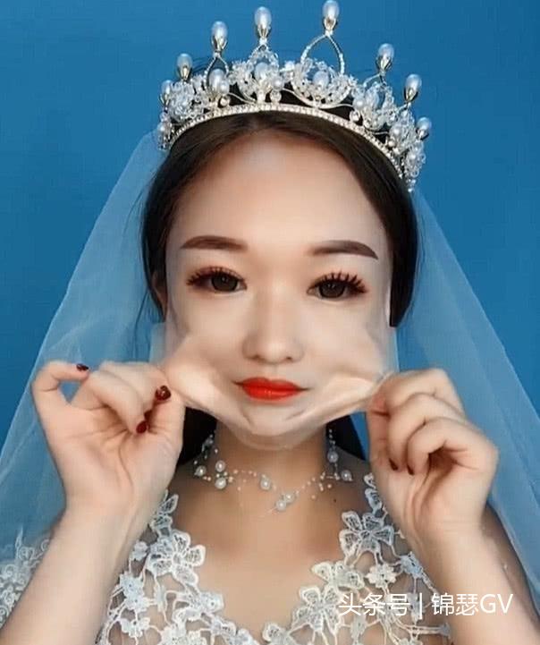 妹子辦完婚禮回家卸妝，從天堂到地獄，網友：婚可以退嗎？