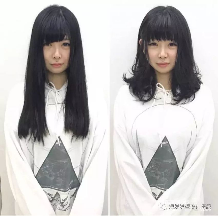 整形不如換髮型！30組「前後髮型對比照」：11簡直換一個人