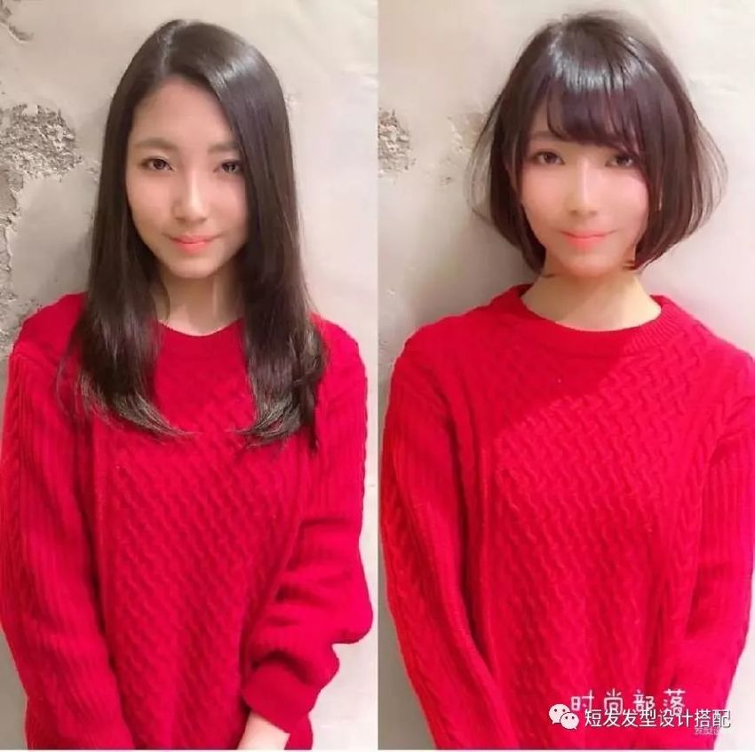 整形不如換髮型！30組「前後髮型對比照」：11簡直換一個人