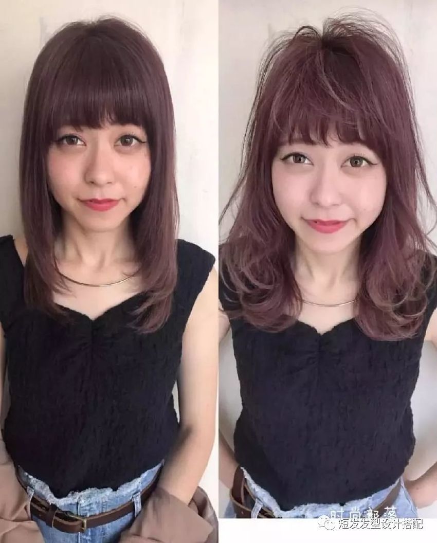 整形不如換髮型！30組「前後髮型對比照」：11簡直換一個人