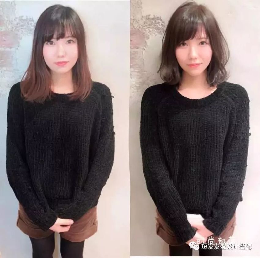 整形不如換髮型！30組「前後髮型對比照」：11簡直換一個人
