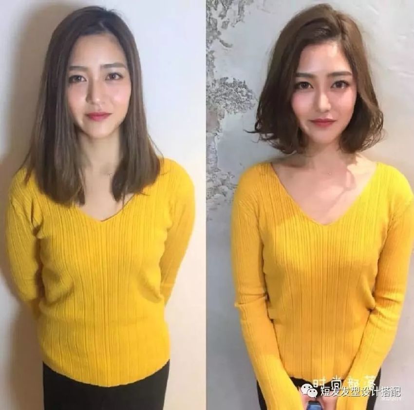 整形不如換髮型！30組「前後髮型對比照」：11簡直換一個人