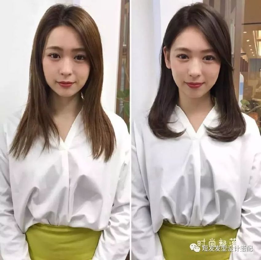 整形不如換髮型！30組「前後髮型對比照」：11簡直換一個人
