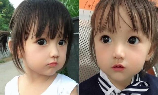是假人吧？小女孩「像洋娃娃被質疑」  媽媽曬出家人照網友全瘋狂：兄妹一起出道吧