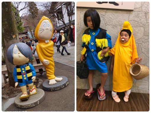 還記得小小無臉男嗎?去年「扮成死神路克」紅到日本 隔年「超萌造型曝光」網友眼噴愛心:好可愛