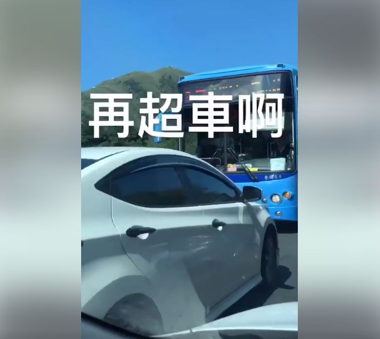 塞車就乖乖排隊！「三寶逆向超車」慘遇大魔王　下秒被「霸氣逼退」畫面超療癒