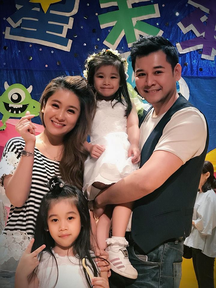 葉家妤當初密戀半年「帶球閃嫁陳宇風」不被看好！如今「2愛女像混血兒」幸福生活人人稱羨