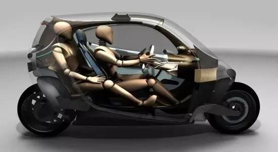 這種摩托車一旦開賣，誰還會去買汽車啊！「2輪比4輪還強」簡直帥呆了