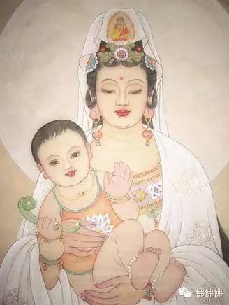 今天觀音賜福，為家裡的孩子轉走，孩子會走運七十年